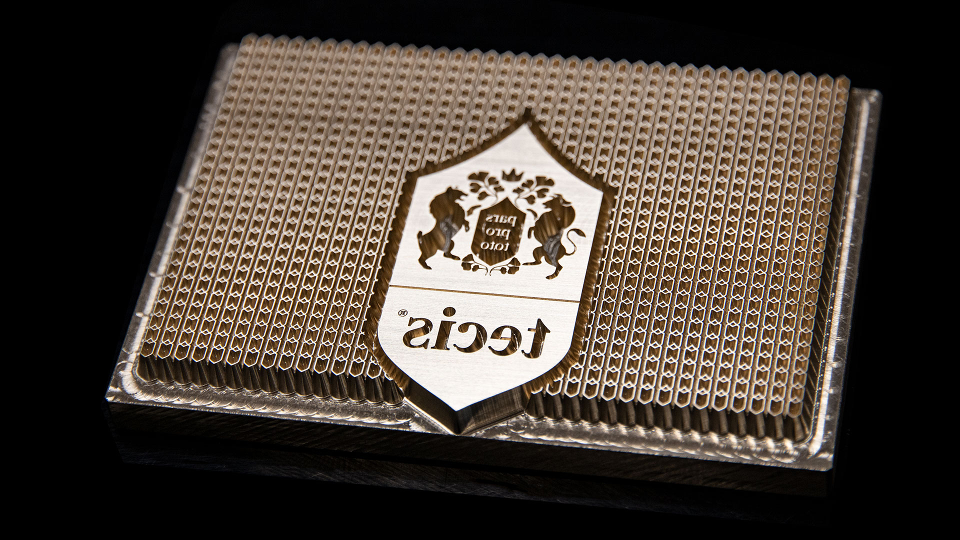 Lederstrukturstempel