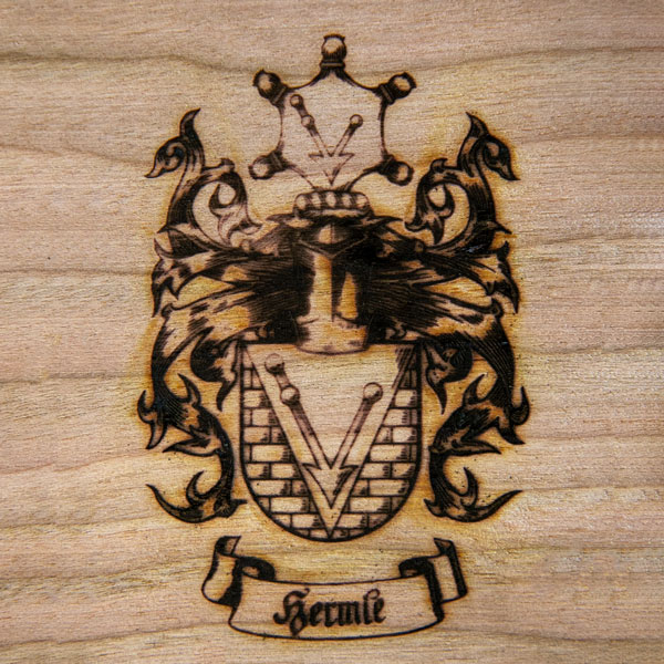 Heraldisches Wappen Branding