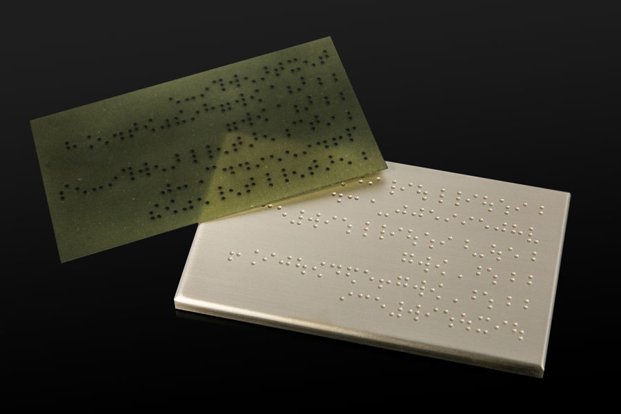 Brailleprägewerkzeug