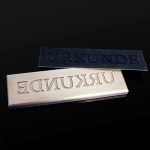 Urkunden Messingstempel
