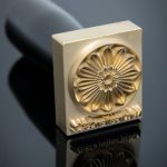 Keramikstempel Messing
