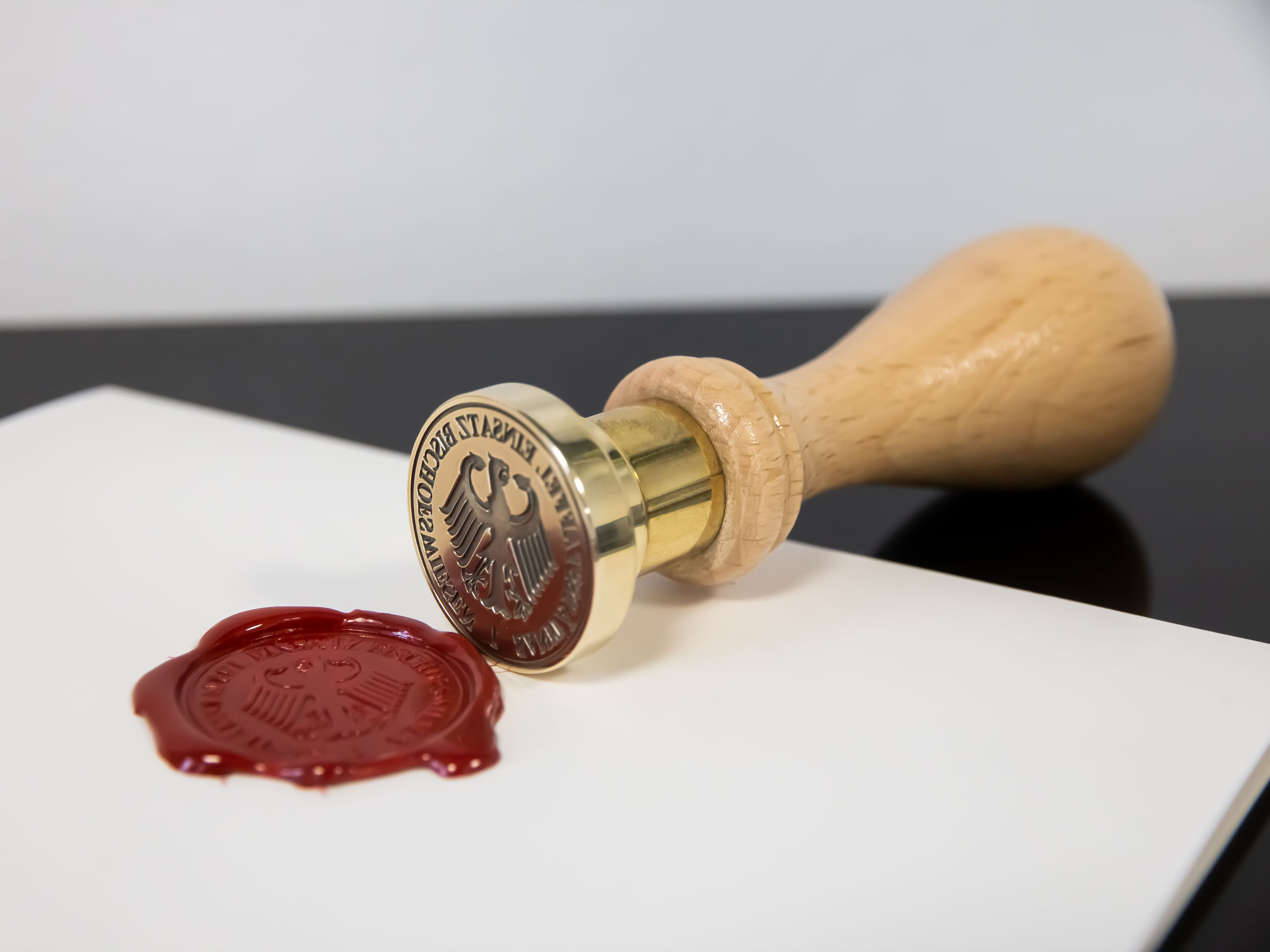 Dienstsiegel Petschaft