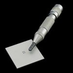 Federschlagstempel mit Gravur